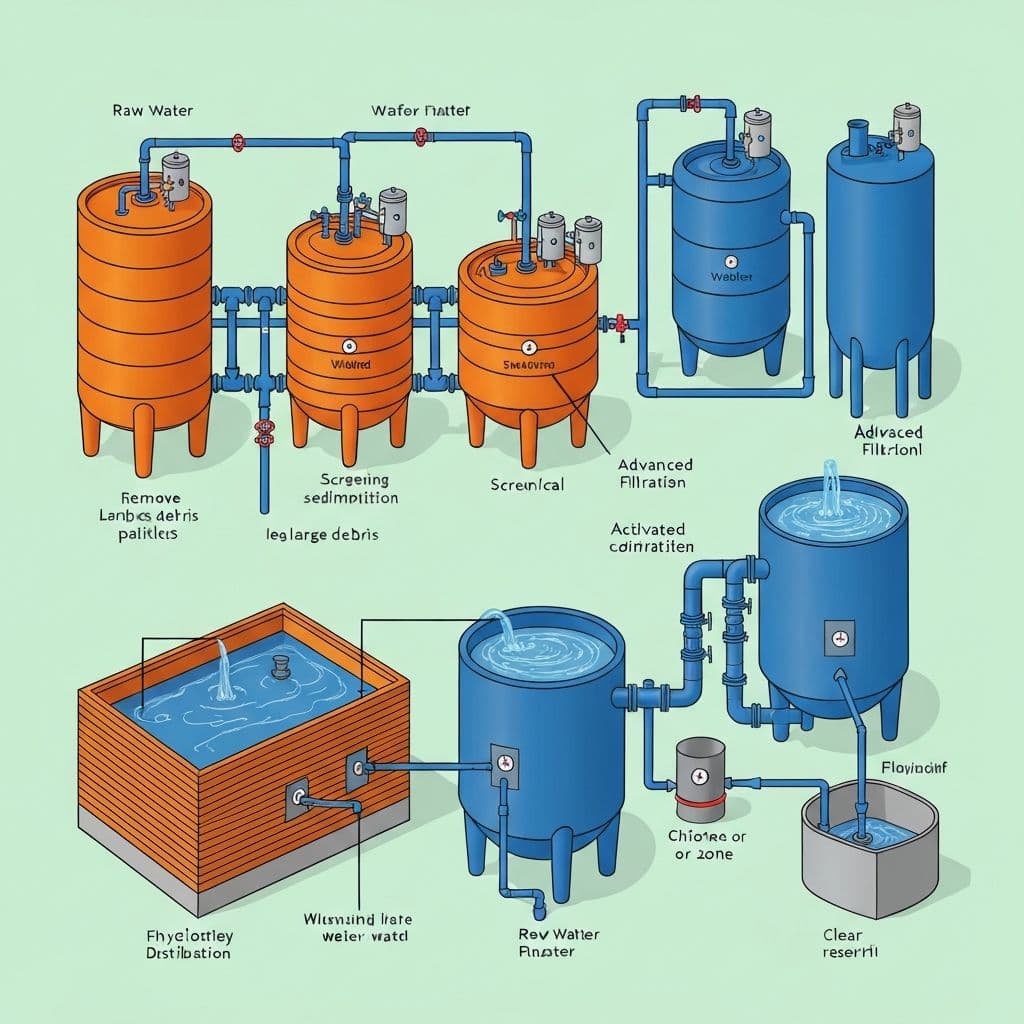 Water Treatment Process Explained