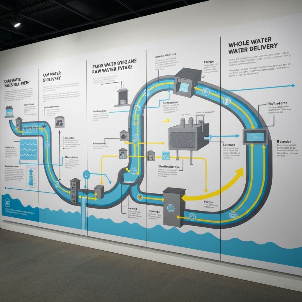 The Journey of Water: From Dam to Tap